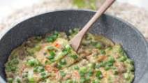 One-Pan Omelette (Mince Pork, French Beans) One-Pan Omelette (Mince Pork, French Beans)