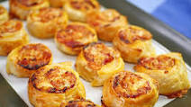 Puff Pastry Pizza Scrolls Recipe Puff Pastry Pizza Scrolls Recipe