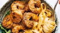 Red Pepper Fettuccine with Shrimp Red Pepper Fettuccine with Shrimp