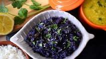 Red Cabbage Poriyal Red Cabbage Poriyal