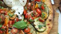 Grilled Veggie Flatbread Recipe Grilled Veggie Flatbread Recipe