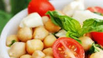 Easy Caprese Chickpea Salad Recipe Easy Caprese Chickpea Salad Recipe