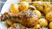 Instant Pot Chicken Drumsticks and Potatoes Instant Pot Chicken Drumsticks and Potatoes