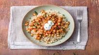 Chickpea Tikka Masala with Basmati, Yogurt, and Cilantro Chickpea Tikka Masala with Basmati, Yogurt, and Cilantro