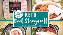 Keto Beef Stroganoff In The Instant Pot Keto Beef Stroganoff In The Instant Pot