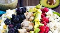 Chicken Cobb Salad with Berries Chicken Cobb Salad with Berries
