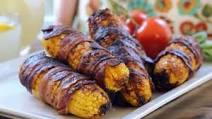 Grilled Bacon-Wrapped Corn on the Cob Grilled Bacon-Wrapped Corn on the Cob