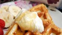 Healthy Banana Waffles Healthy Banana Waffles