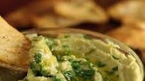 Avocado Hummus With Pita Chips Avocado Hummus With Pita Chips