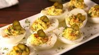 Dill Pickle Deviled Eggs Dill Pickle Deviled Eggs