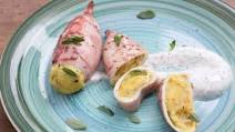 Baked stuffed squid Baked stuffed squid