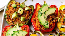 Easy Ground Beef Stuffed Peppers (Paleo-Friendly Dinner) Easy Ground Beef Stuffed Peppers (Paleo-Friendly Dinner)