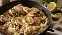 Lemon Chicken & Rice Skillet Lemon Chicken & Rice Skillet