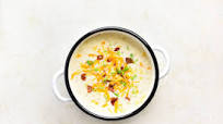 Cheesy Bacon Baked Potato Soup Recipe Cheesy Bacon Baked Potato Soup Recipe