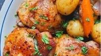 Instant Pot Chicken Thighs and Vegetables Instant Pot Chicken Thighs and Vegetables