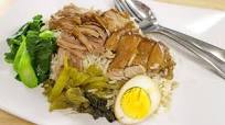 Slow-Braised Pork Leg on Rice ข้าวขาหมู (kao ka moo) Slow-Braised Pork Leg on Rice ข้าวขาหมู (kao ka moo)