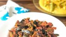 Baingan Tamatar Sabzi - Brinjal/ Eggplant Masala Recipe Baingan Tamatar Sabzi - Brinjal/ Eggplant Masala Recipe