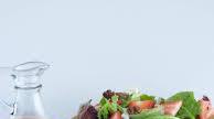 Strawberry Salad with Mojito Vinaigrette Strawberry Salad with Mojito Vinaigrette