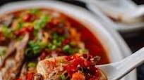Spicy Hunan Steamed Tofu & Mushrooms Spicy Hunan Steamed Tofu & Mushrooms