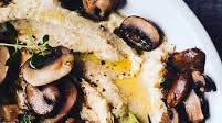 Warm Hummus with Mushrooms Warm Hummus with Mushrooms