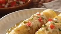 Cheesy Green Enchilada Cheesy Green Enchilada