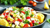 Mediterranean Chickpea Salad with Cucumbers Mediterranean Chickpea Salad with Cucumbers