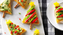 Festive Guacamole Appetizers Festive Guacamole Appetizers