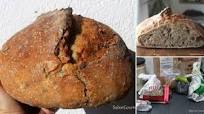 Pan con masa madre y levadura (pan rico y rápido) Pan con masa madre y levadura (pan rico y rápido)