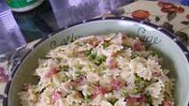 Pasta with Salami and Peas Pasta with Salami and Peas