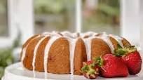 Strawberry Bundt Cake with Lemon Glaze Strawberry Bundt Cake with Lemon Glaze