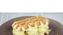 Liege Waffle Ice Cream Liege Waffle Ice Cream