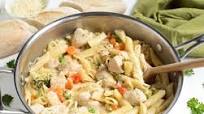 One Pot Creamy Chicken and Vegetable Pasta One Pot Creamy Chicken and Vegetable Pasta