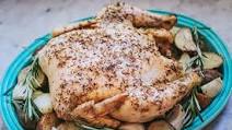 Garlic-Rosemary Slow Cooker Whole Chicken Garlic-Rosemary Slow Cooker Whole Chicken