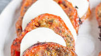 Roasted Tomato Caprese Salad Roasted Tomato Caprese Salad