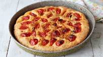 Focaccia sans gluten aux tomates cerises Focaccia sans gluten aux tomates cerises