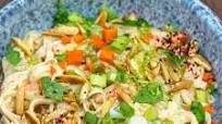 Cold Noodle Salad with Creamy Tahini Dressing Cold Noodle Salad with Creamy Tahini Dressing