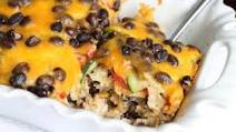 Ranch Black Bean n' Veggie Tortilla Casserole Ranch Black Bean n' Veggie Tortilla Casserole