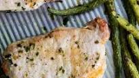 Baked Ranch Pork Chops & Green Beans Baked Ranch Pork Chops & Green Beans