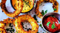 Homemade Crispy Air Fryer Onion Rings Homemade Crispy Air Fryer Onion Rings