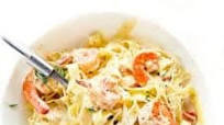 SHRIMP ALFREDO SHRIMP ALFREDO