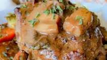 Skillet Turkey Meatloaves With Mushroom Gravy Skillet Turkey Meatloaves With Mushroom Gravy