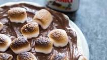 S’mores Chocolate Pizza S’mores Chocolate Pizza