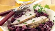 Slow-Cooker Pork with Sweet-Sour Red Cabbage Slow-Cooker Pork with Sweet-Sour Red Cabbage