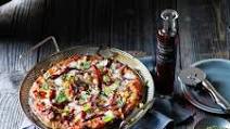 Grilled Pizza with Corn, Red Peppers and Basil Grilled Pizza with Corn, Red Peppers and Basil