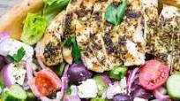 Grilled Greek Chicken Salad Grilled Greek Chicken Salad