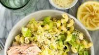 Caesar Salmon Pasta Salad Recipe Caesar Salmon Pasta Salad Recipe