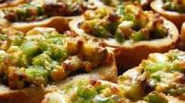 Bruschetta picante oriental Bruschetta picante oriental