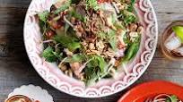 Pomelo, banana blossom and roast pork salad Pomelo, banana blossom and roast pork salad