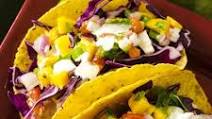Chicken Tacos with Lime Mango Salsa Chicken Tacos with Lime Mango Salsa