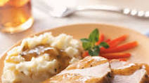 Pork Roast with Mashed Potatoes and Gravy Pork Roast with Mashed Potatoes and Gravy